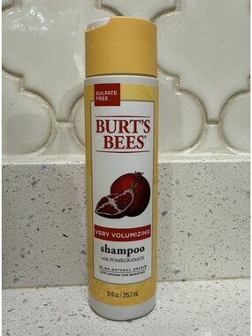 Burt’s Bees Pomegranate Very Volumizing Shampoo 10oz New DISCONTINUED